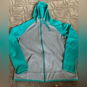 Nike Therma-Fit Teal and Gray Jacket